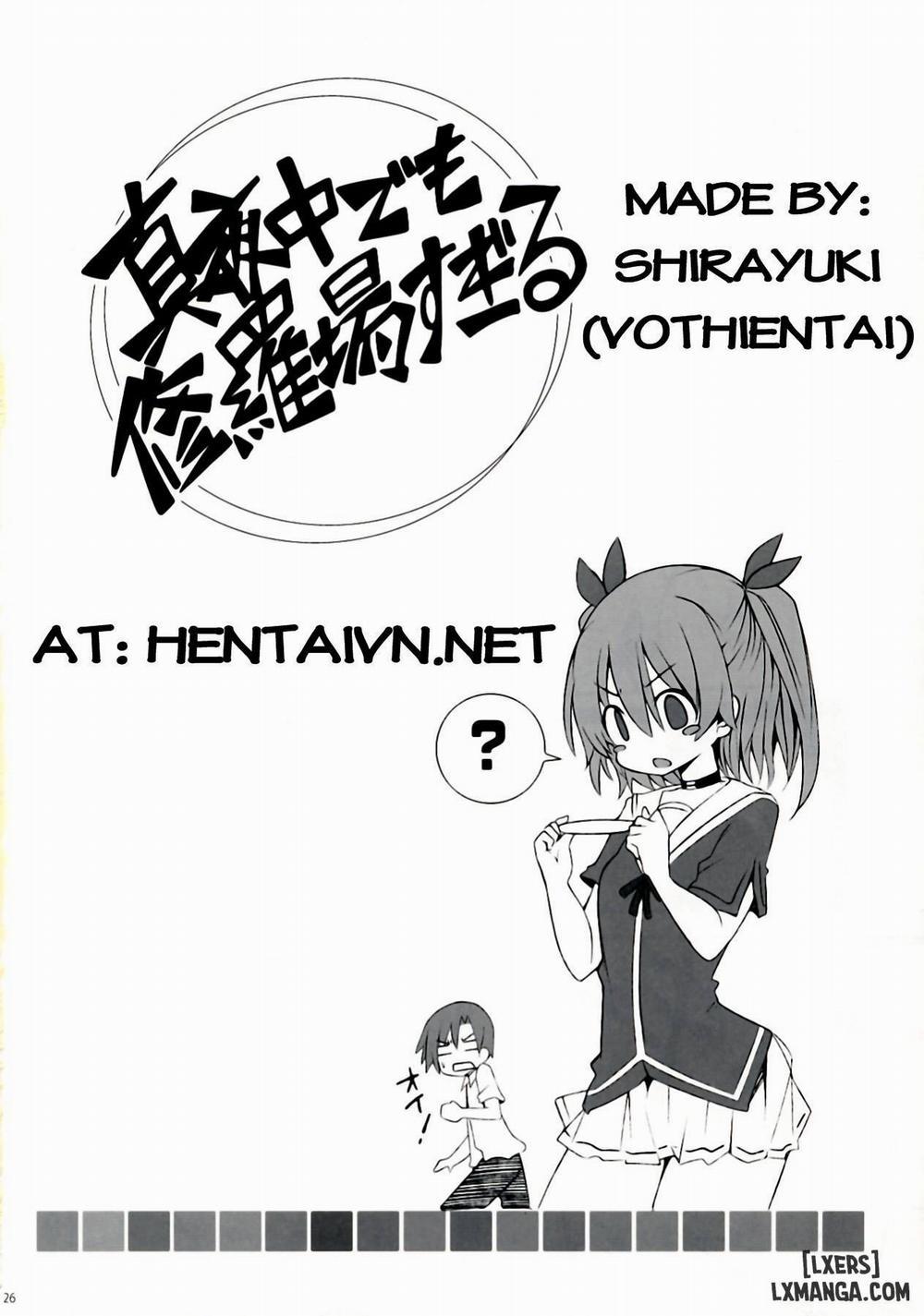 Mayonaka Demo Shuraba Sugiru Oneshot trang 23