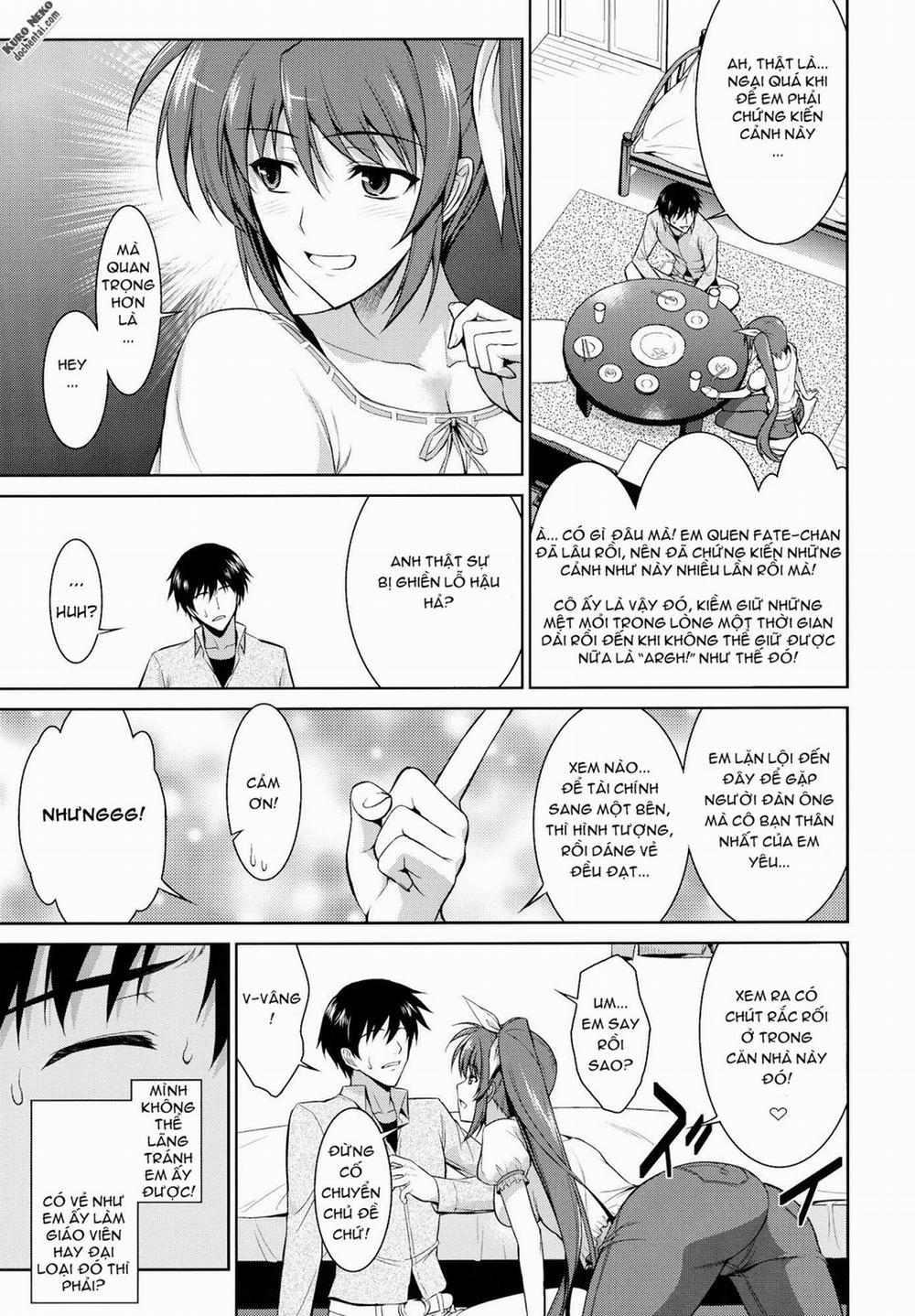 Me and Nanoha in a Room (Mahou Shoujo Lyrical Nanoha) Oneshot trang 5