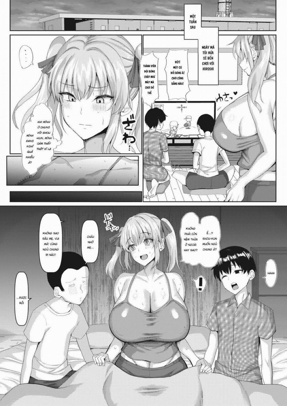 (Mẹ bạn) Muchimuchi Mama Bundori Daisakusen Oneshot trang 10