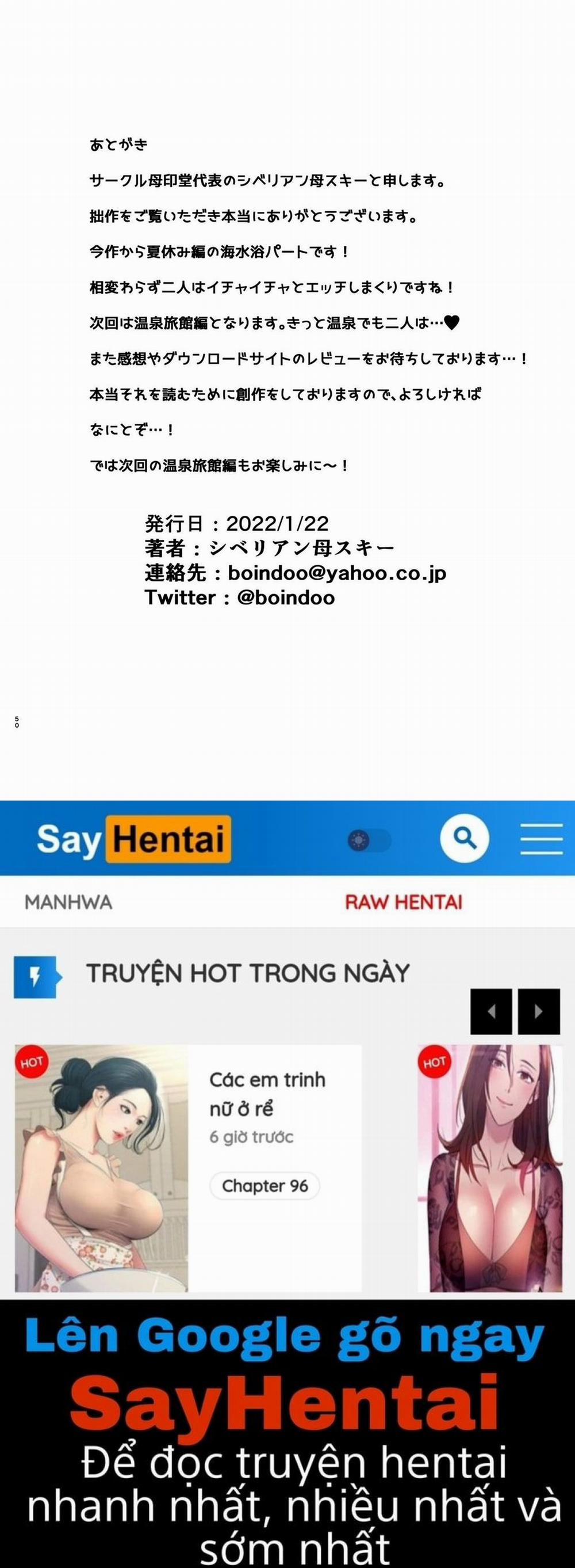 Mẹ chính là người tôi yêu! 3 0 Đi biển vào kỳ nghỉ hè trang 48