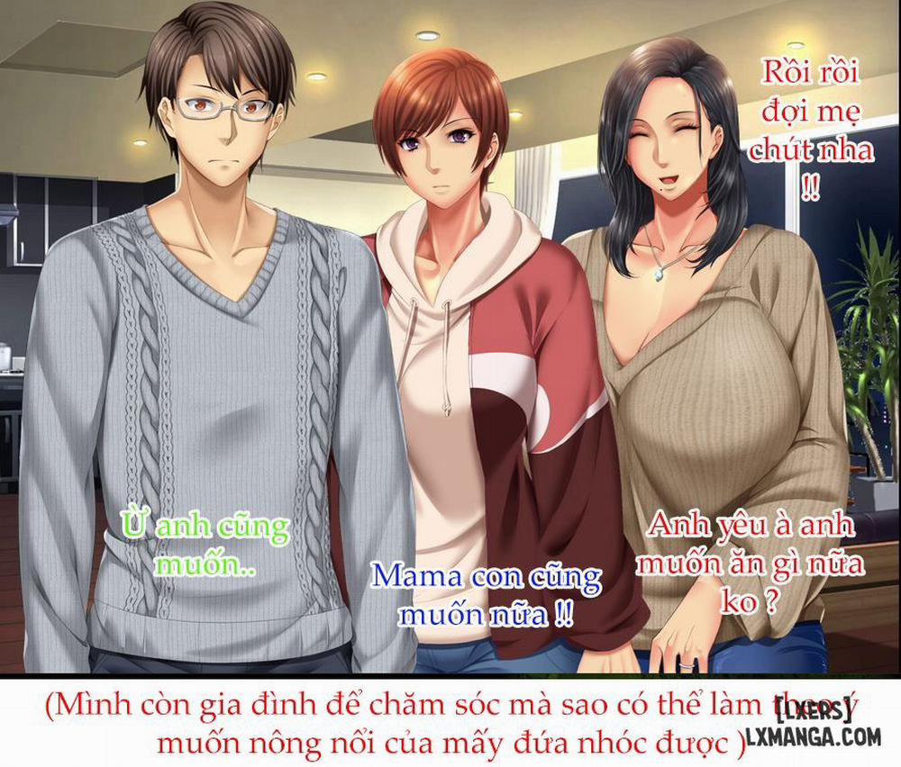 Mẹ Của Bạn Gái Ngon Quá, Nên Tôi Chịu Hổng Có Nổi 4 trang 104
