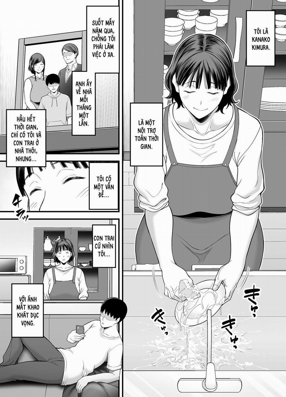 Mẹ đang cố dụ dỗ mình sao? | Okaa-san Boku no Koto Sasotterun Daro? 1 trang 1