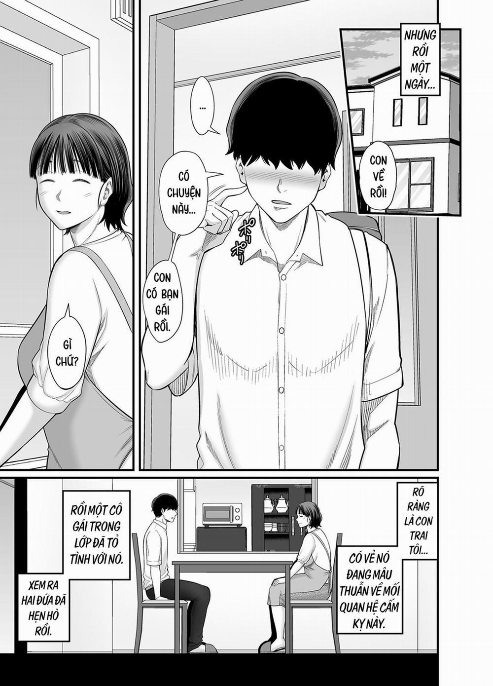 Mẹ đang cố dụ dỗ mình sao? | Okaa-san Boku no Koto Sasotterun Daro? 2 trang 7