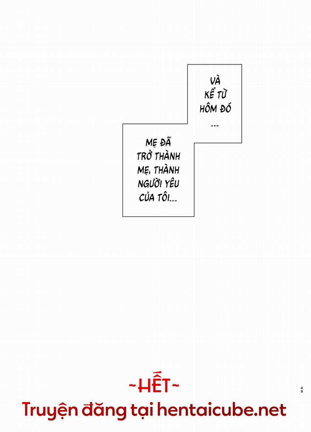 Mẹ là người phụ nữ mà tôi yêu 1B - [END phần 1] trang 23