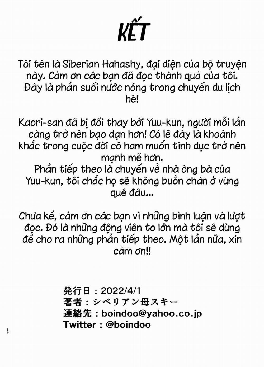 Mẹ là người phụ nữ mà tôi yêu 4 - Suối nước nóng trang 56