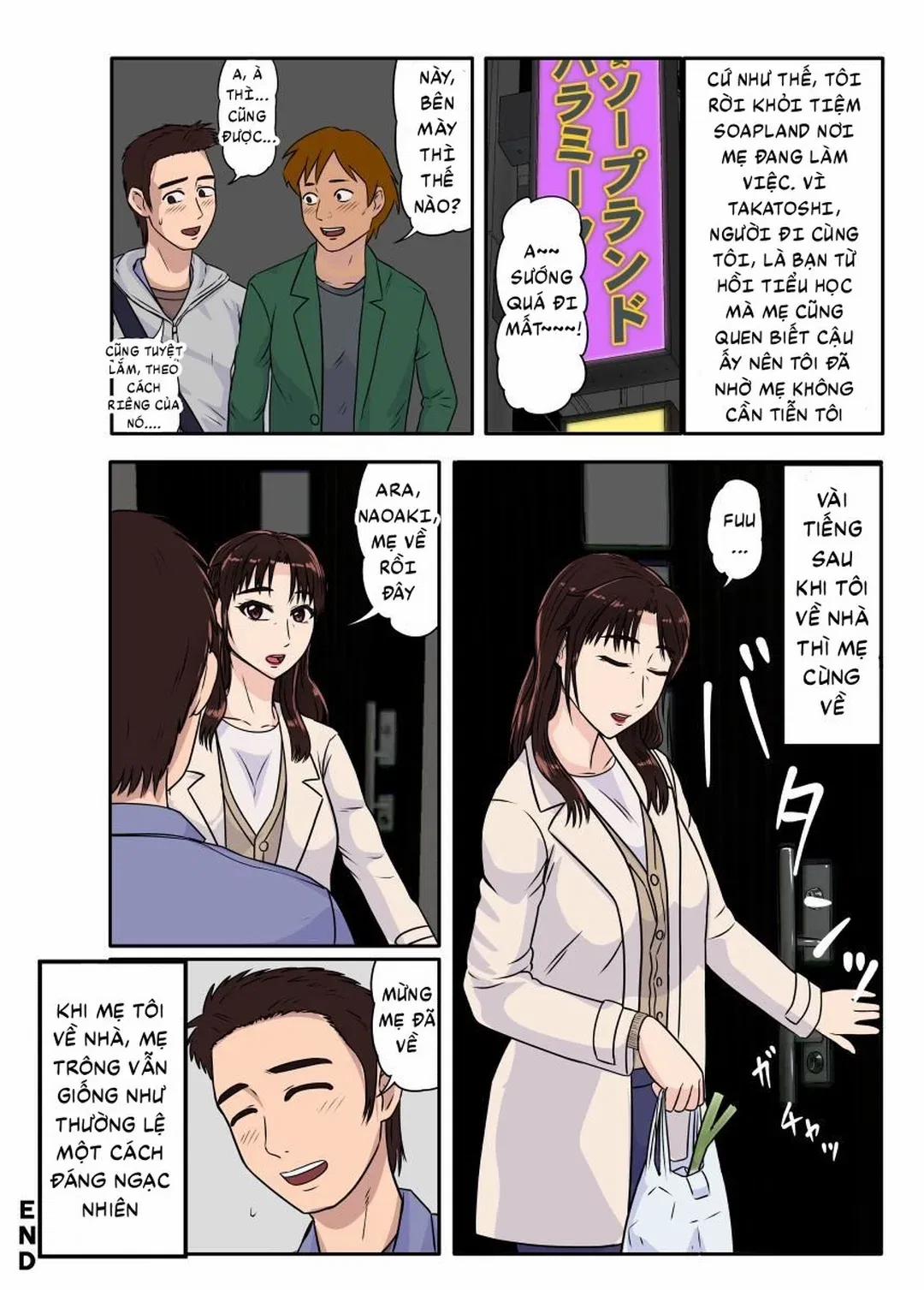 Mẹ làm việc ở MILF Soapland Oneshot trang 32