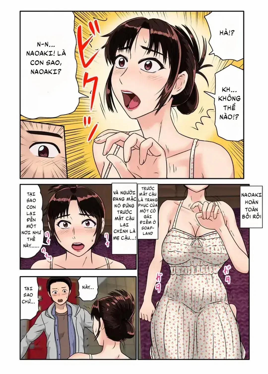 Mẹ làm việc ở MILF Soapland Oneshot trang 5