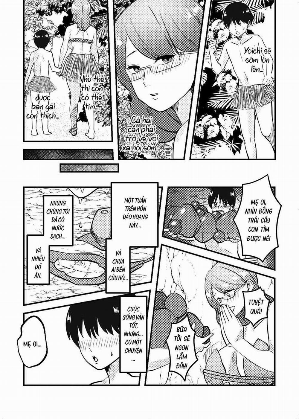 Mẹ Và Con Trai Dạt Vào Hoang Đảo 0 oneshot trang 8