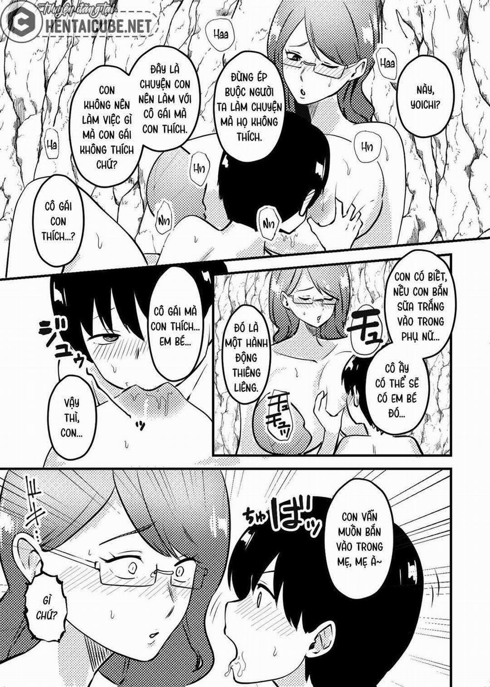 Mẹ Và Con Trai Dạt Vào Hoang Đảo 25 trang 15