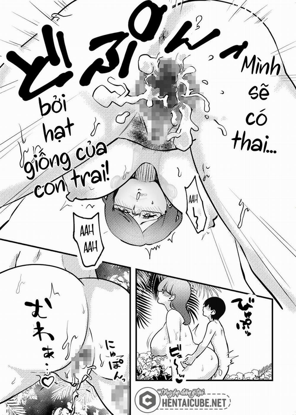 Mẹ Và Con Trai Dạt Vào Hoang Đảo Oneshot trang 26