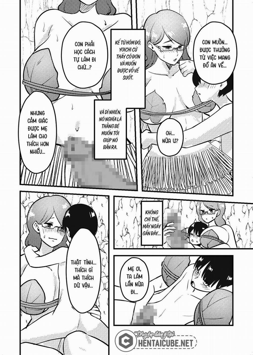Mẹ Và Con Trai Dạt Vào Hoang Đảo Oneshot trang 9