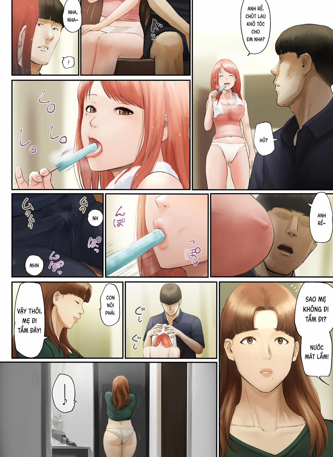 Mẹ và em vợ thay thế cho vợ tôi 4 trang 9