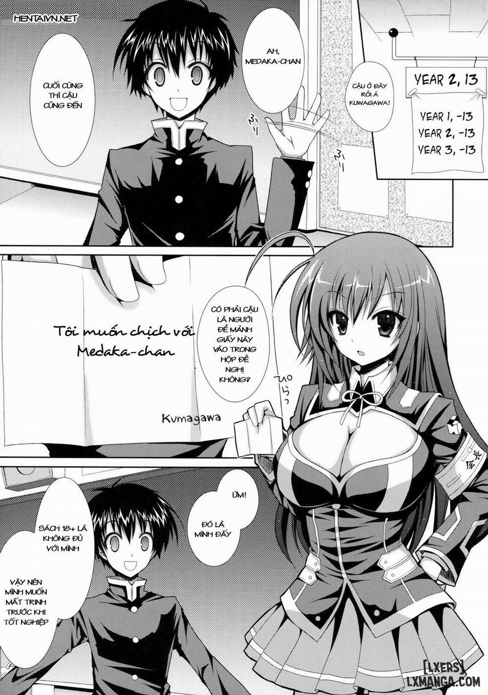 Medaka-chan Sakunyuu 1 trang 3