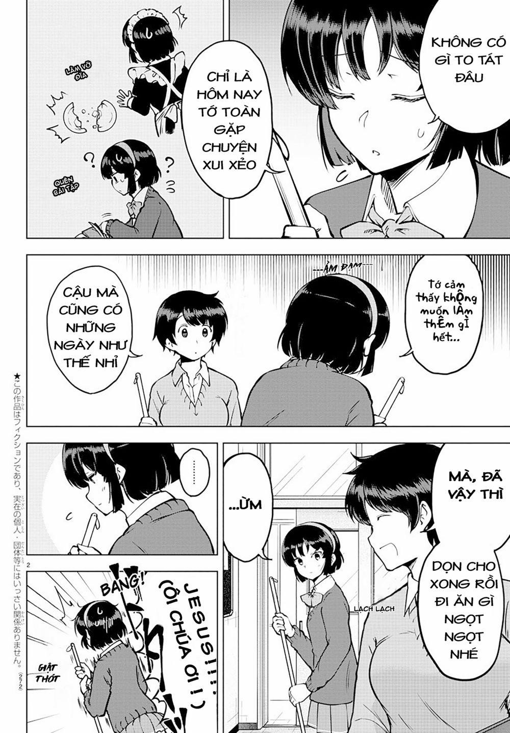 Meika-San Can't Conceal Her Emotions 0 Meika-san và chuyện bỏ rác trang 2