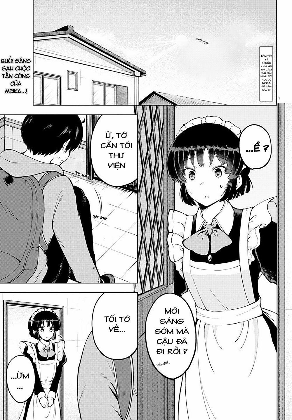 Meika-San Can't Conceal Her Emotions 0 Meika-san và cuộc đấu tranh tư tưởng trang 2