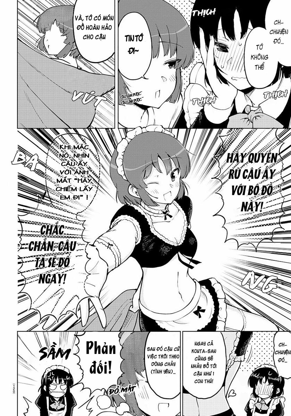 Meika-San Can't Conceal Her Emotions 0 Meika-san và cuộc đấu tranh tư tưởng trang 7