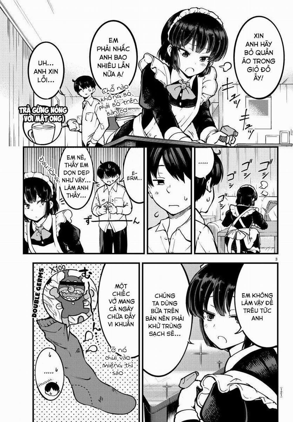 Meika-San Can't Conceal Her Emotions 3 trang 4