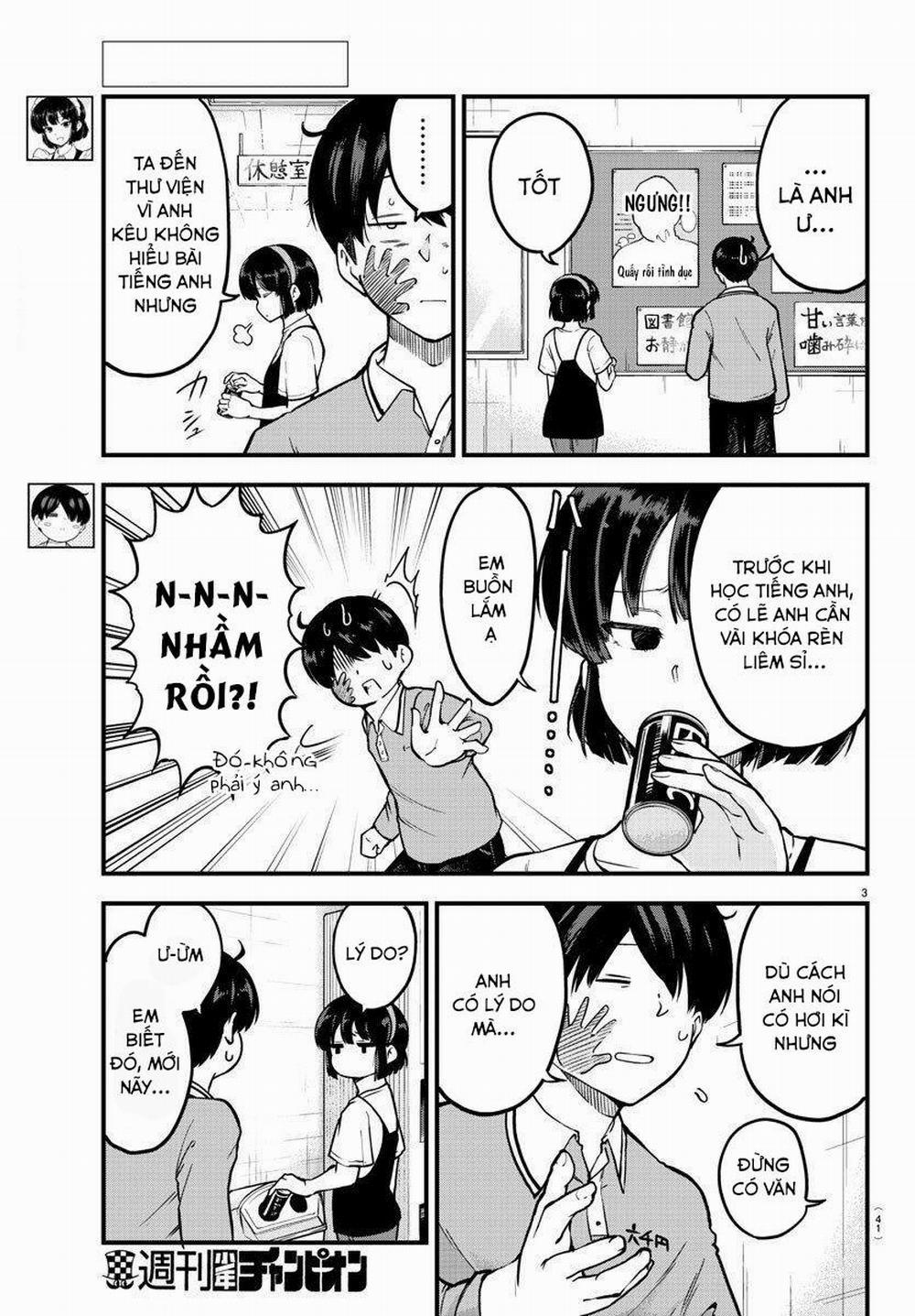 Meika-San Can't Conceal Her Emotions 4 trang 3