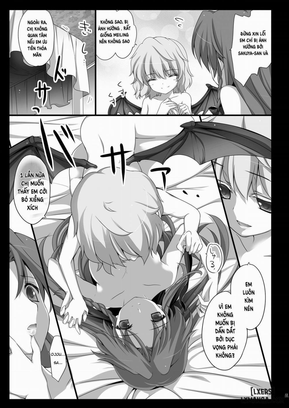 Meiling ga Ochite shimau Hanashi Oneshot trang 12