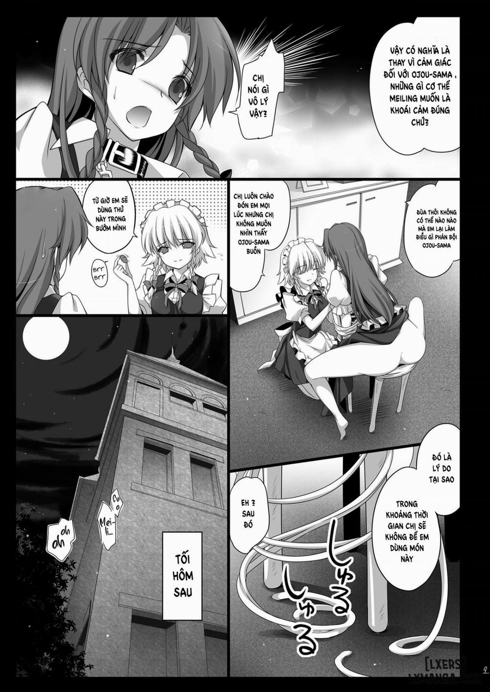 Meiling ga Ochite shimau Hanashi Oneshot trang 8