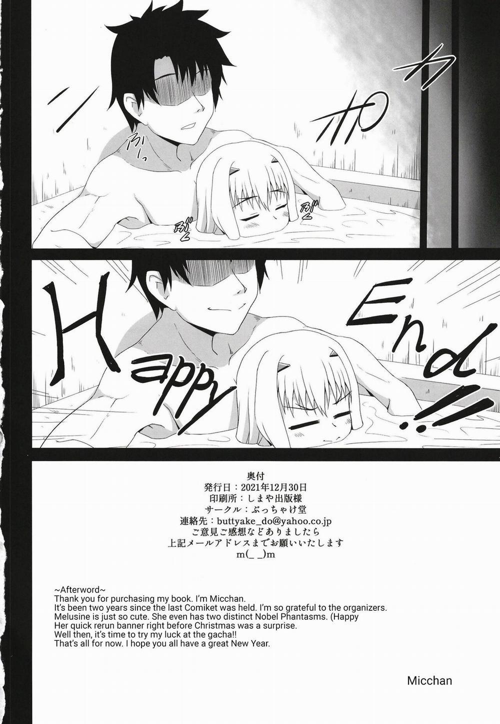 Melusine to Ofuro de Ichaicha suru Hon Oneshot trang 23