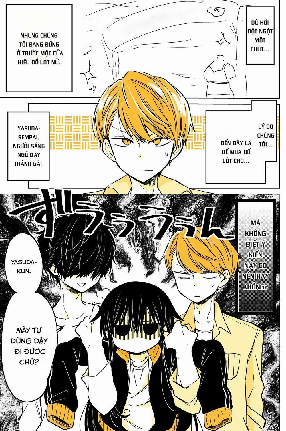 Mendokusagari Danshi Koukousei Ga Asa Okitara Onnanoko Ni Natteita Hanashi 10 trang 1