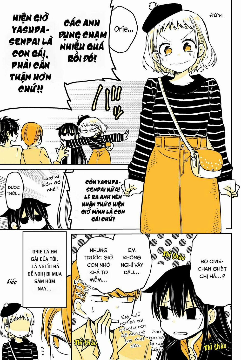 Mendokusagari Danshi Koukousei Ga Asa Okitara Onnanoko Ni Natteita Hanashi 10 trang 3