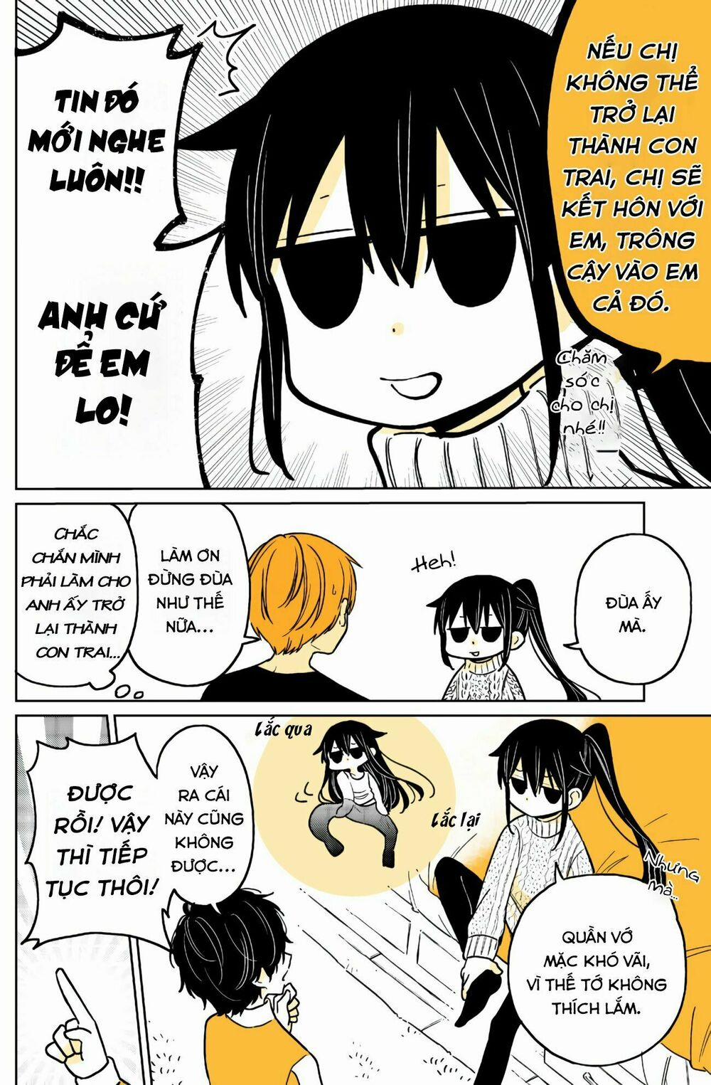 Mendokusagari Danshi Koukousei Ga Asa Okitara Onnanoko Ni Natteita Hanashi 11 trang 11