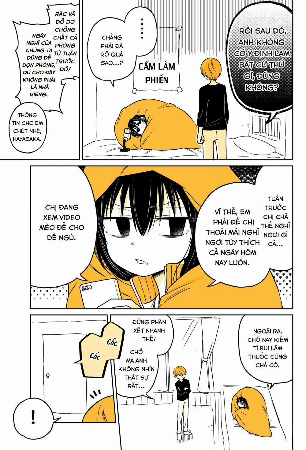 Mendokusagari Danshi Koukousei Ga Asa Okitara Onnanoko Ni Natteita Hanashi 11 trang 2