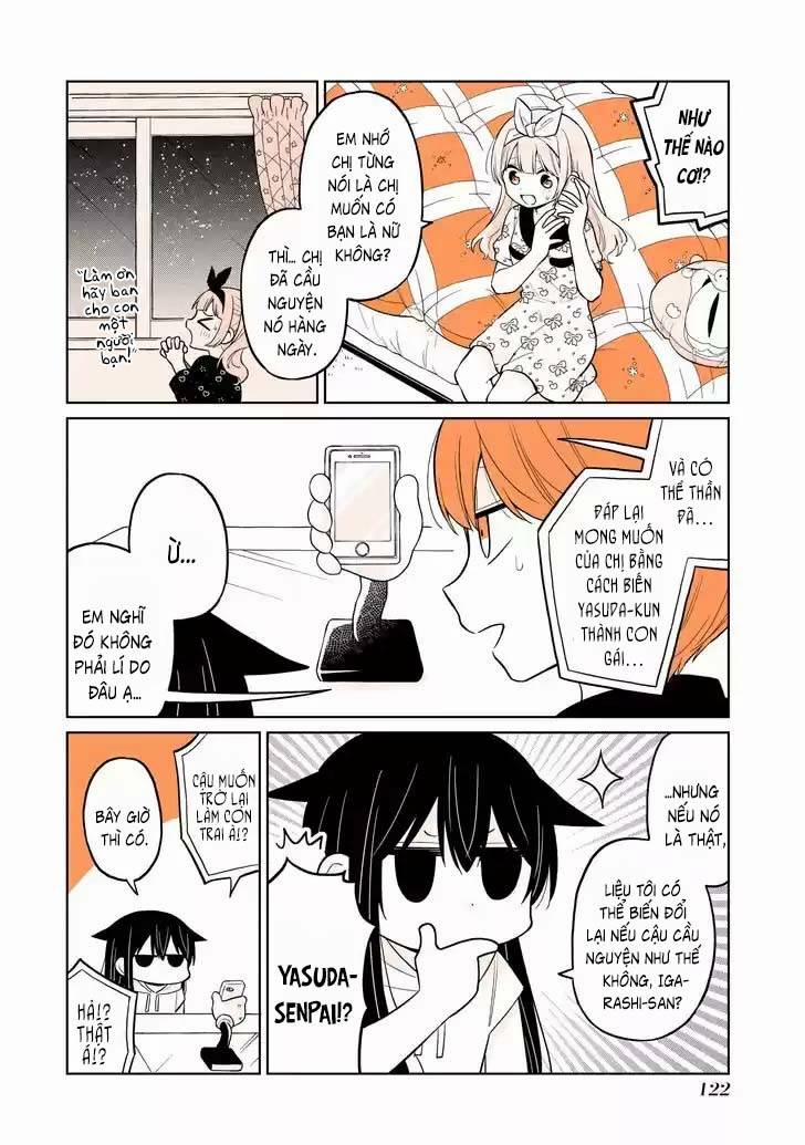 Mendokusagari Danshi Koukousei Ga Asa Okitara Onnanoko Ni Natteita Hanashi 15.1 trang 8