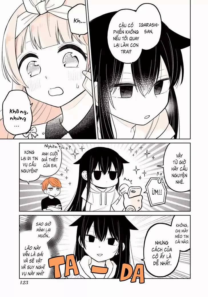 Mendokusagari Danshi Koukousei Ga Asa Okitara Onnanoko Ni Natteita Hanashi 15.1 trang 9