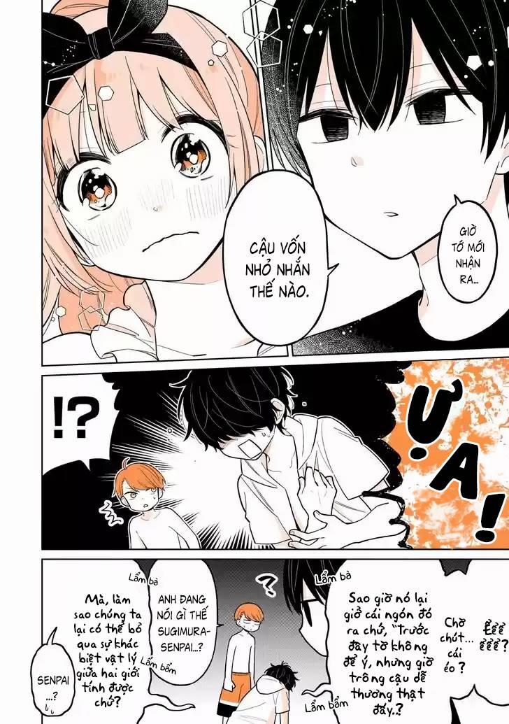 Mendokusagari Danshi Koukousei Ga Asa Okitara Onnanoko Ni Natteita Hanashi 16 trang 14