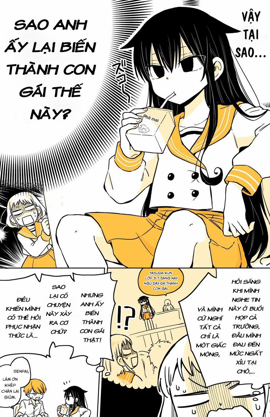 Mendokusagari Danshi Koukousei Ga Asa Okitara Onnanoko Ni Natteita Hanashi 8 trang 2