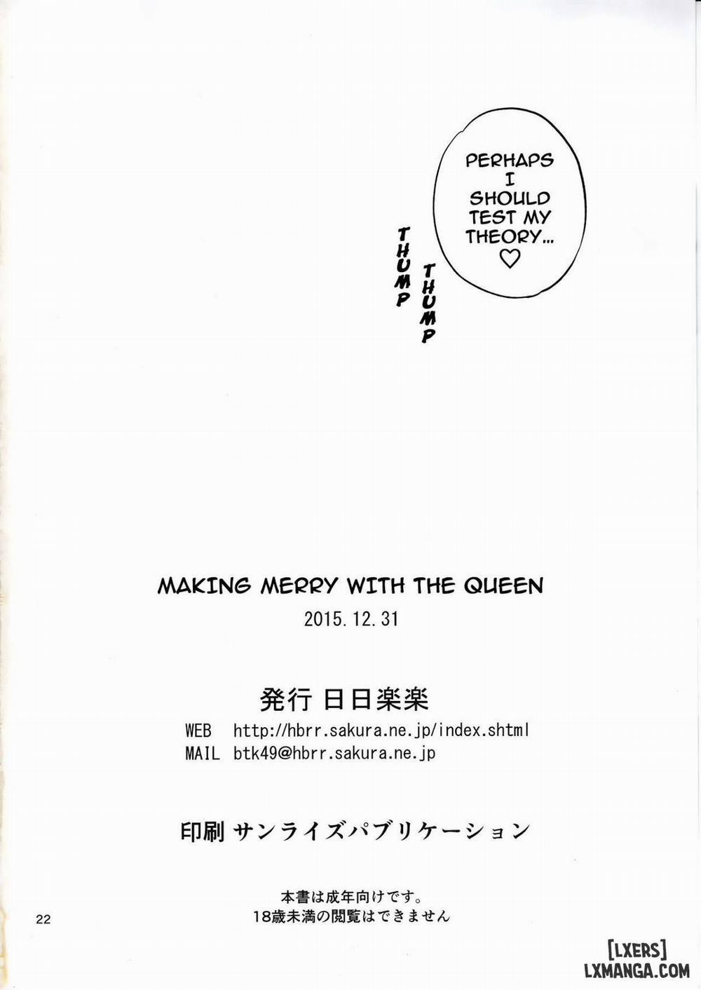 Merry Time With A Queen Oneshot trang 20