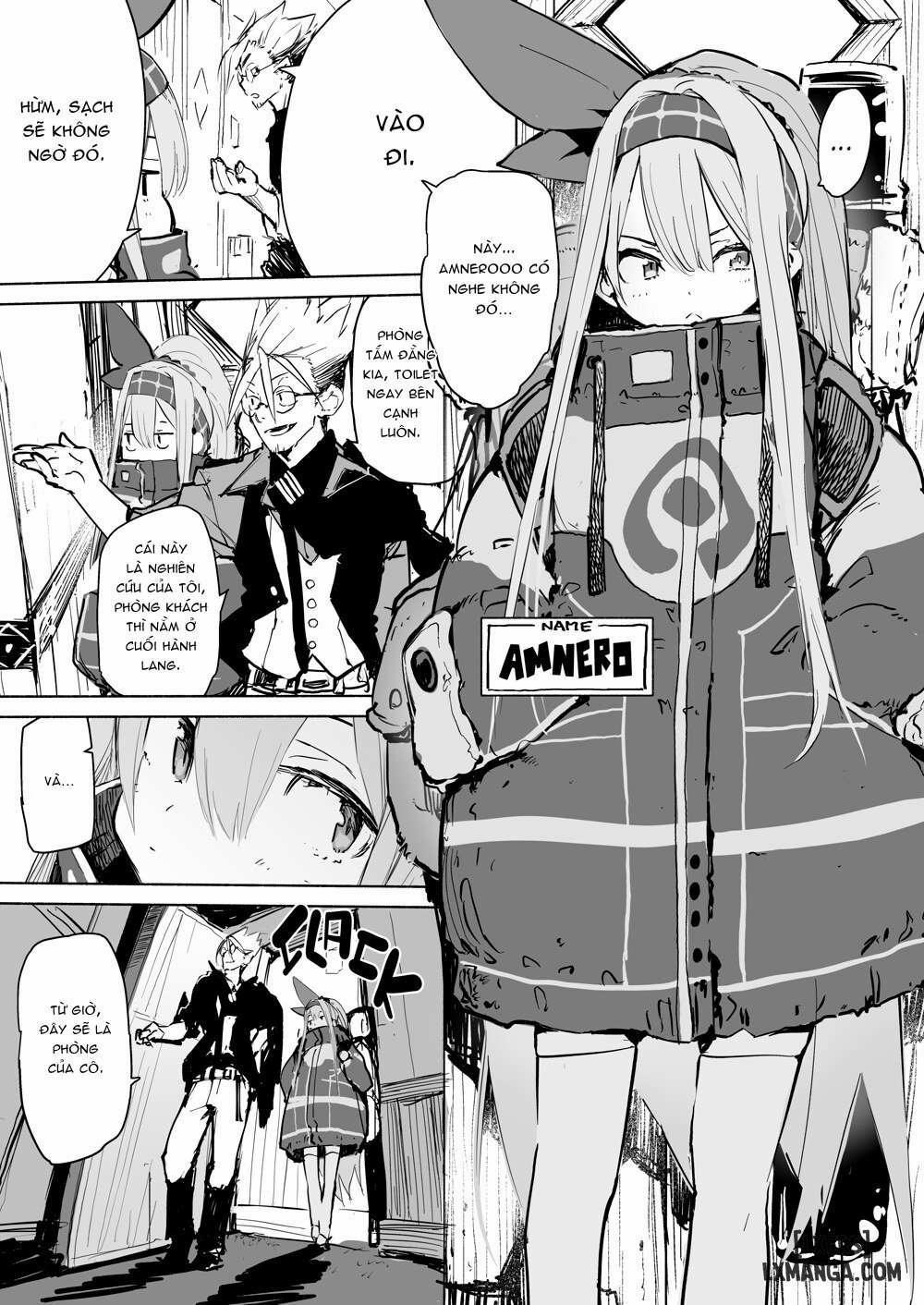 Metahuman Amnero: Reinforced Human 1 trang 1