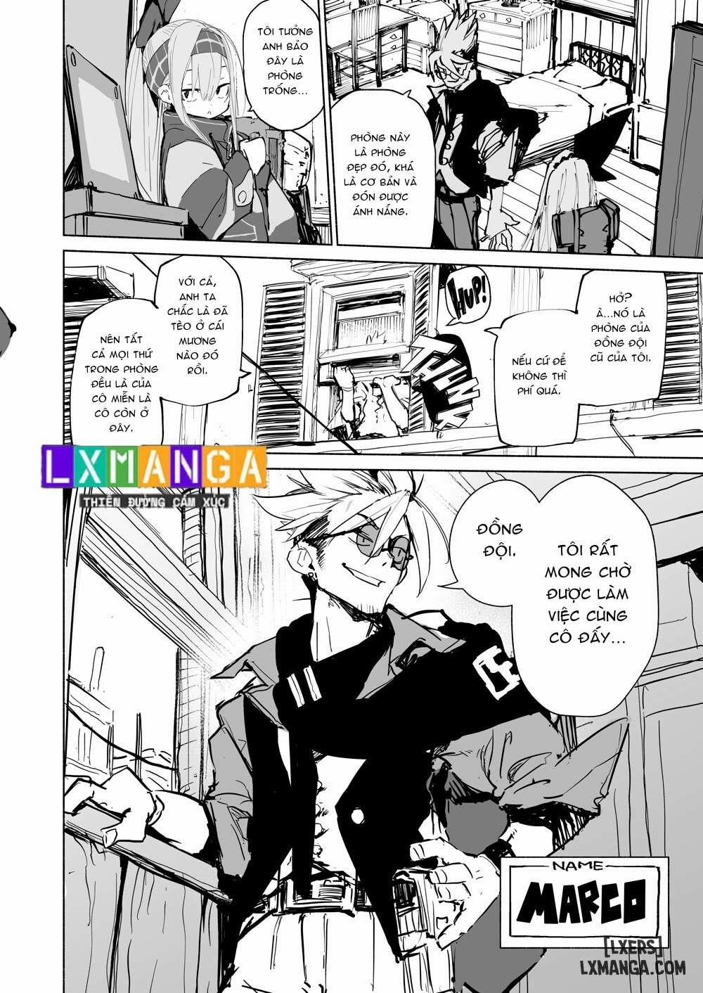 Metahuman Amnero: Reinforced Human 1 trang 2