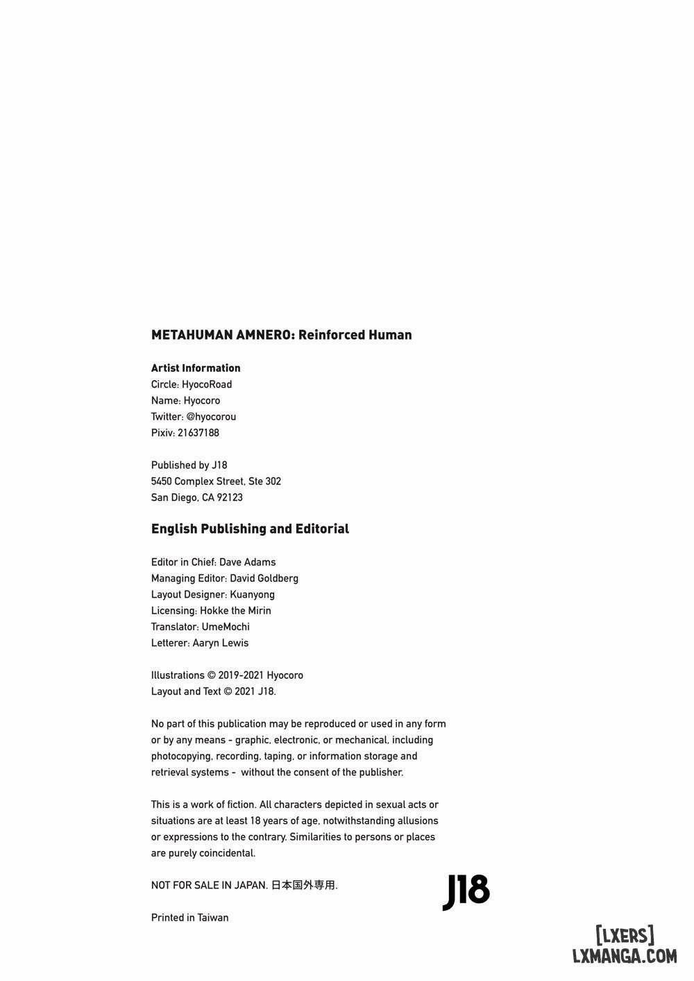 Metahuman Amnero: Reinforced Human 1 trang 44