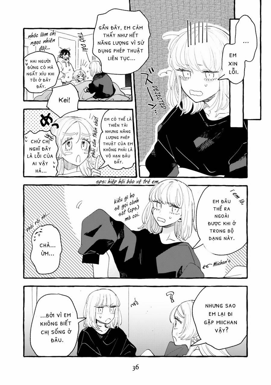 Mi-Chan To Airi Mii-Chan Quên Mang Bữa Trưa! Nàng Phù Thủy Bắt Tay Lên Đường Đưa Cơm Thôi! 8 trang 9