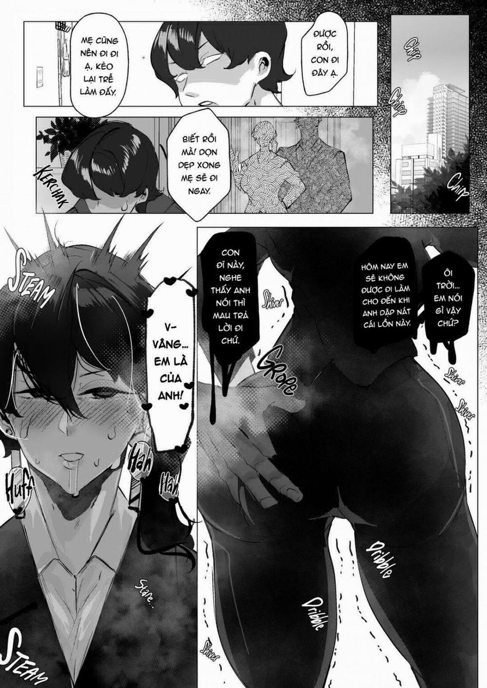 Miboujin Single Mother wa Kaisha no Joushi ni Mainichi Okasareteiru Oneshot trang 15