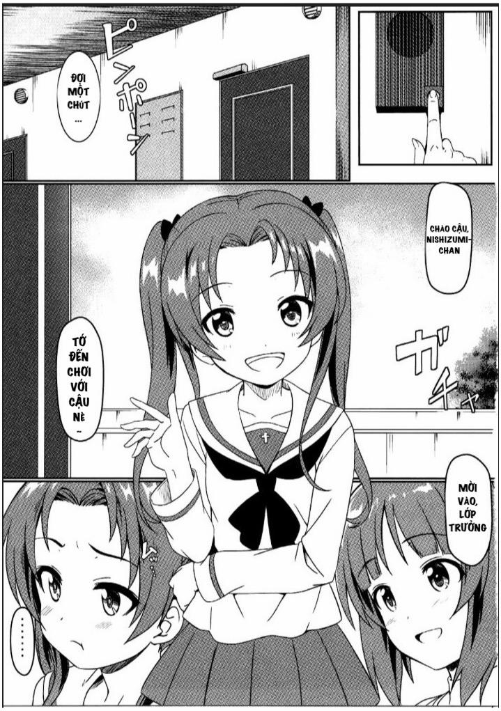 Miho to Anzu no Naisho no Himegoto (Girls Und Panzer) Oneshot trang 1