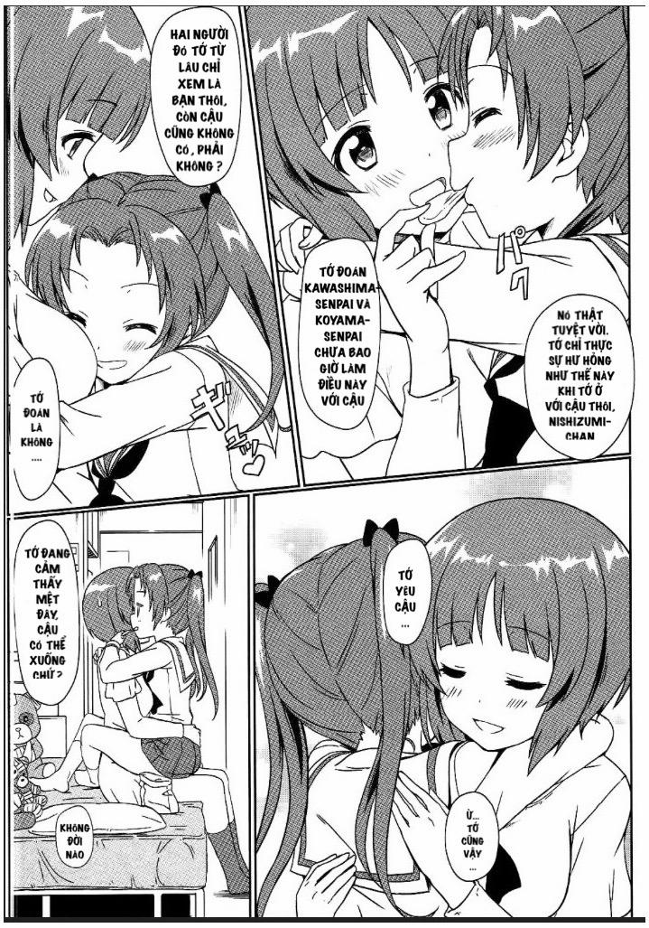 Miho to Anzu no Naisho no Himegoto (Girls Und Panzer) Oneshot trang 4