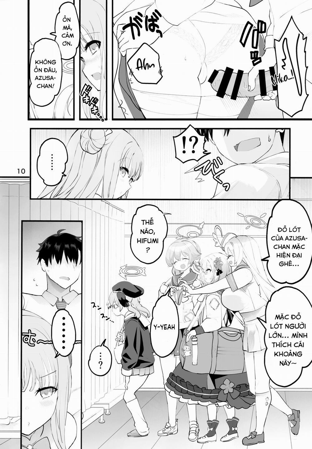 Mikakutei de Miseijuku na Ohime-sama (Blue Archive) Oneshot trang 11