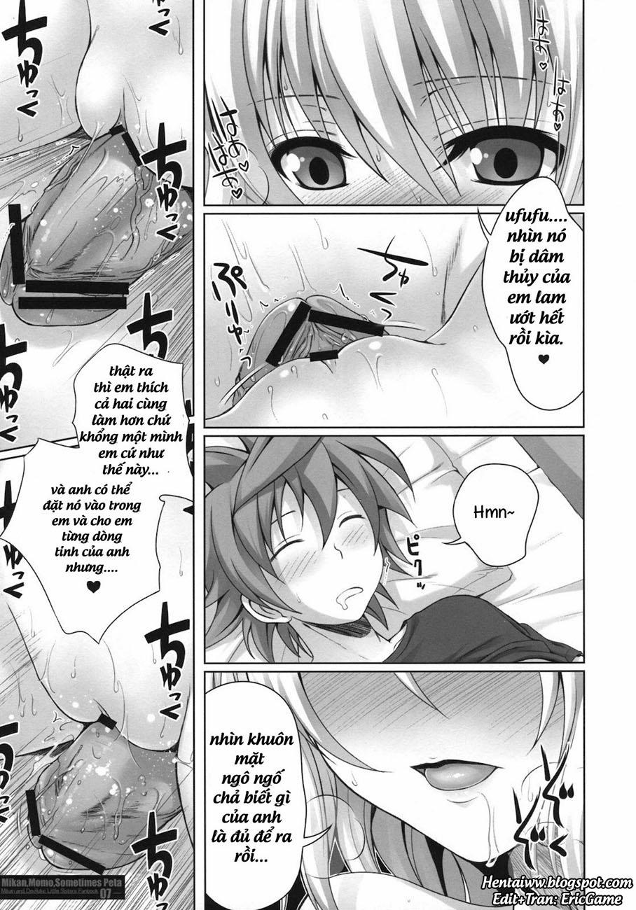 MIKAN,MOMO,SOMETIMES PETA (To Love-Ru Darkness) Oneshot trang 5