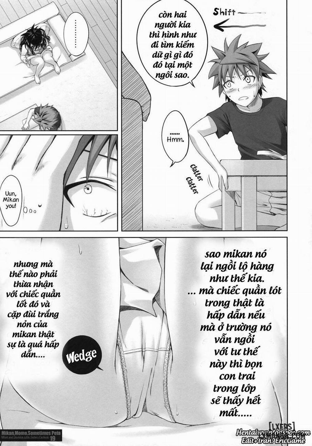 MIKAN, MOMO, SOMETIMES PETA Oneshot trang 17