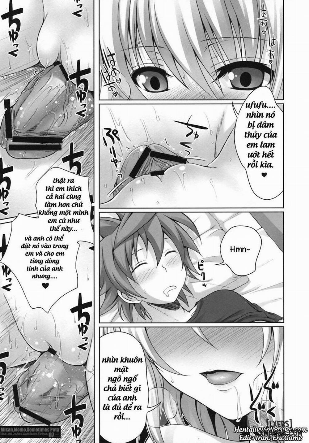 MIKAN, MOMO, SOMETIMES PETA Oneshot trang 5