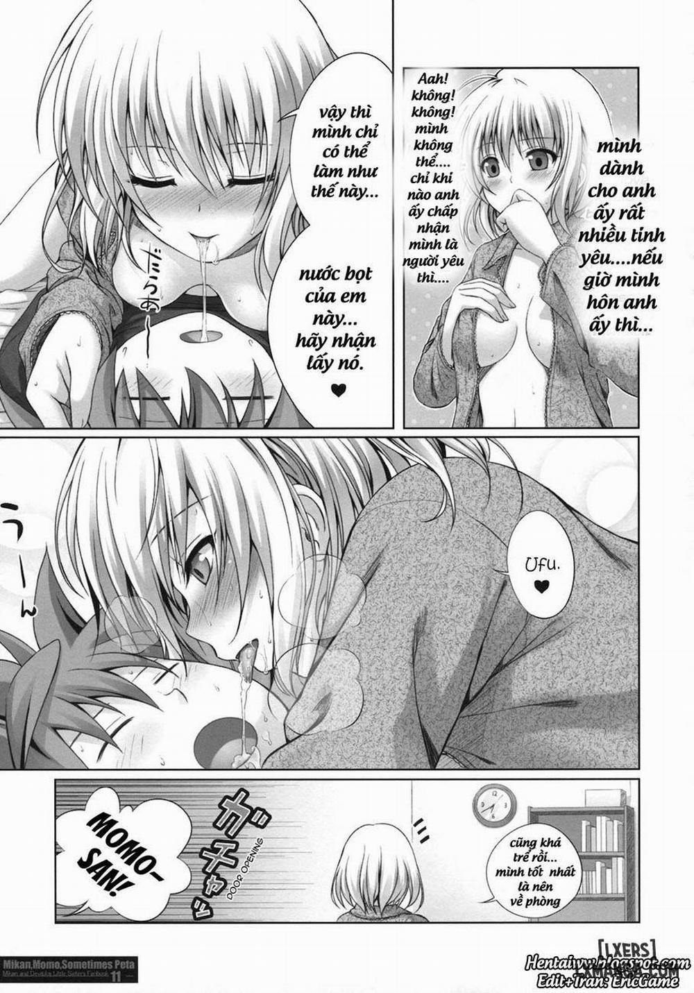 MIKAN, MOMO, SOMETIMES PETA Oneshot trang 9