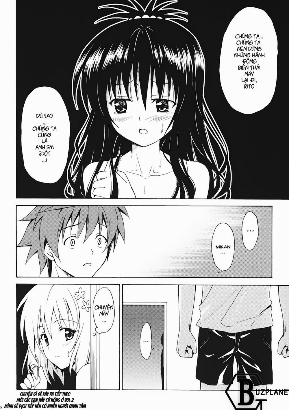 Mikan the Forbidden Fruit (To LOVE-Ru Darkness) 1 trang 38