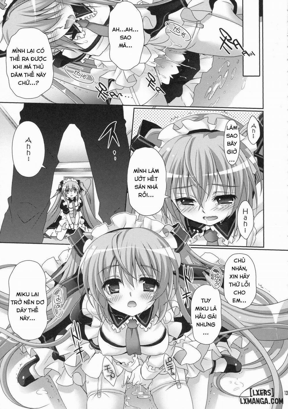 Miku-san ga Maid Fuku o Kite Iroiro Kirei ni Shitekureru Ohanashi Oneshot trang 10