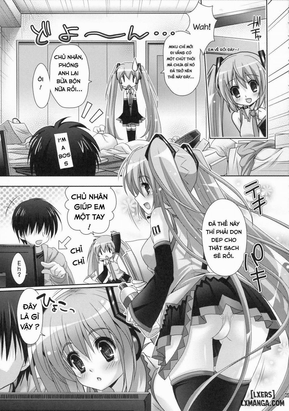 Miku-san ga Maid Fuku o Kite Iroiro Kirei ni Shitekureru Ohanashi Oneshot trang 2