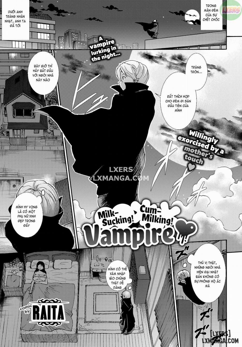 Milk-Sucking! Cum-Milking! Vampire Oneshot trang 0